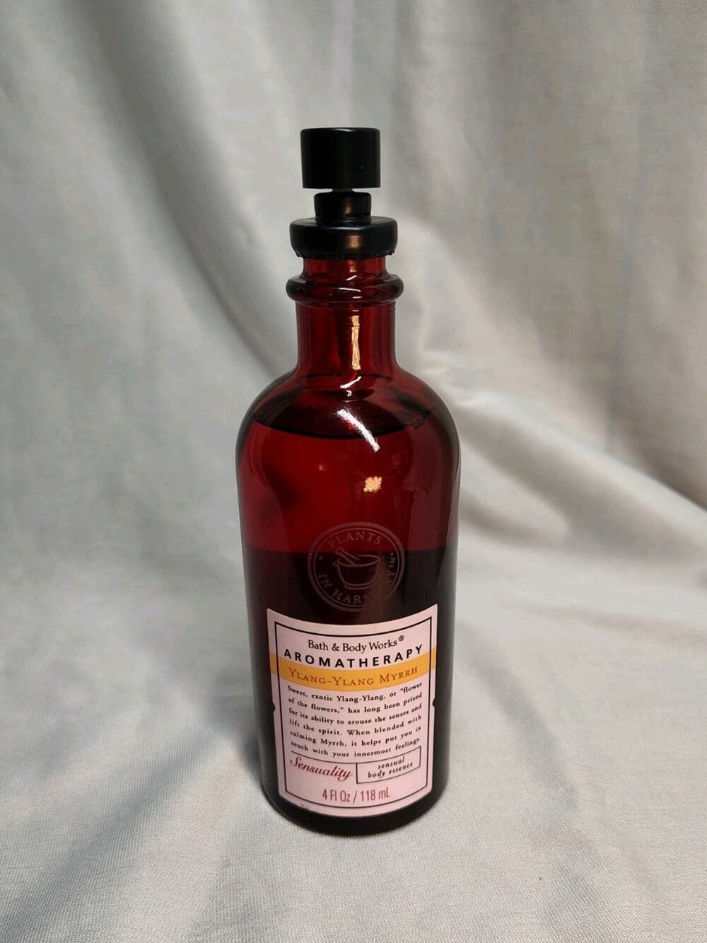 Bath & Bodyworks Aromatherapy SENSUALITY YLANG YLANG MYRRH Body Spray 4 oz Rare